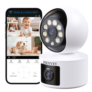 Dual Lens Bluetooth Indoor Camera